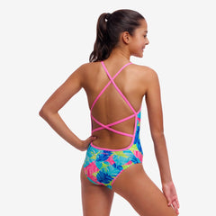 Girl's Strapped In One Piece I'm Leaving