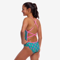 Zip Zap Girl's Strapped In One Piece