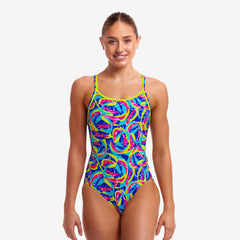 Choppy Waters Ladies Diamond Back One Piece