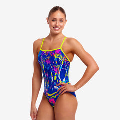 Dammed Ladies Single Strap One Piece