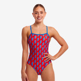 Hot Volt Ladies Single Strap One Piece