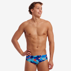 Lotsa Leaves Men's Seamed Brief