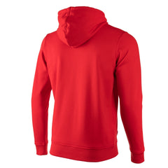 Men's Long Sleeve Hooded Sweatshirt Red
