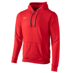 Men's Long Sleeve Hooded Sweatshirt Red