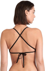 Arena Team Swim Top Tie Back Solid Women's Swimsuit