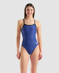 Women's Swimsuit arena Snakeskin Challenge Back