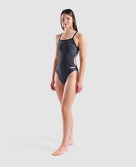 Women's Swimsuit arena Snakeskin Challenge Back
