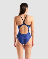 Women's Swimsuit arena Snakeskin Lightdrop Back