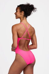 Brandon 2 Onesie Hot Pink
