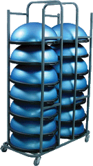 MD Buddy Bosu Storage Cart On Wheels (Holds 16)