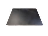 NWR Rubber 4'x6'x9.5mm Sportfloor Straight Edge Mat - BLACK