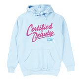 Certified Beauty Blue Hoodie