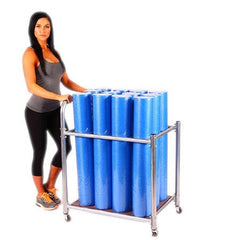 Progression Foam Roller Rack - (Cart Holds 12 Pc)