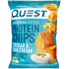 Cheddar & Sour Cream Original Style Protein Chips