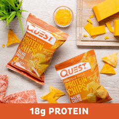 Nacho Cheese Tortilla Style Protein Chips