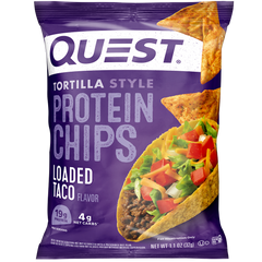 Loaded Taco Tortilla Style Protein Chips