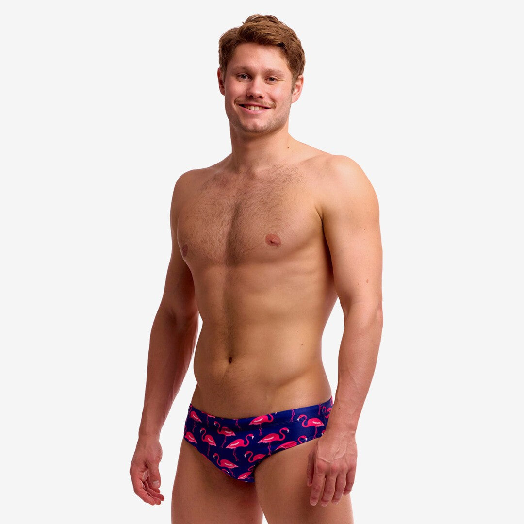Mens Classic Brief Flocked Up