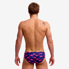 Mens Classic Brief Flocked Up
