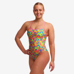 Ladies Single Strap One Piece Hillary Puff