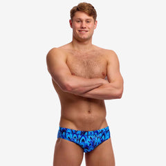 Mens Seamed Brief Hill Billy Blues