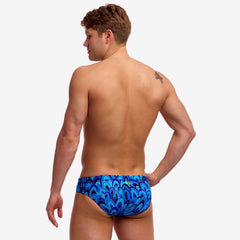 Mens Seamed Brief Hill Billy Blues