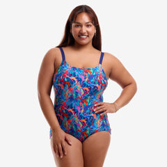 Ladies Scoop Neck One Piece Weedy One