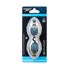 Speed Socket 2.0 Mirrored Goggles White