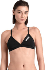 Arena Team Swim Top Tie Back Solid Women's Swimsuit
