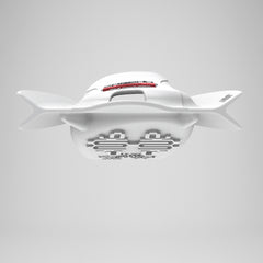 SPEEDO DMC ELITE FIN - SPEEDO WHITE/HIGH RISK RED