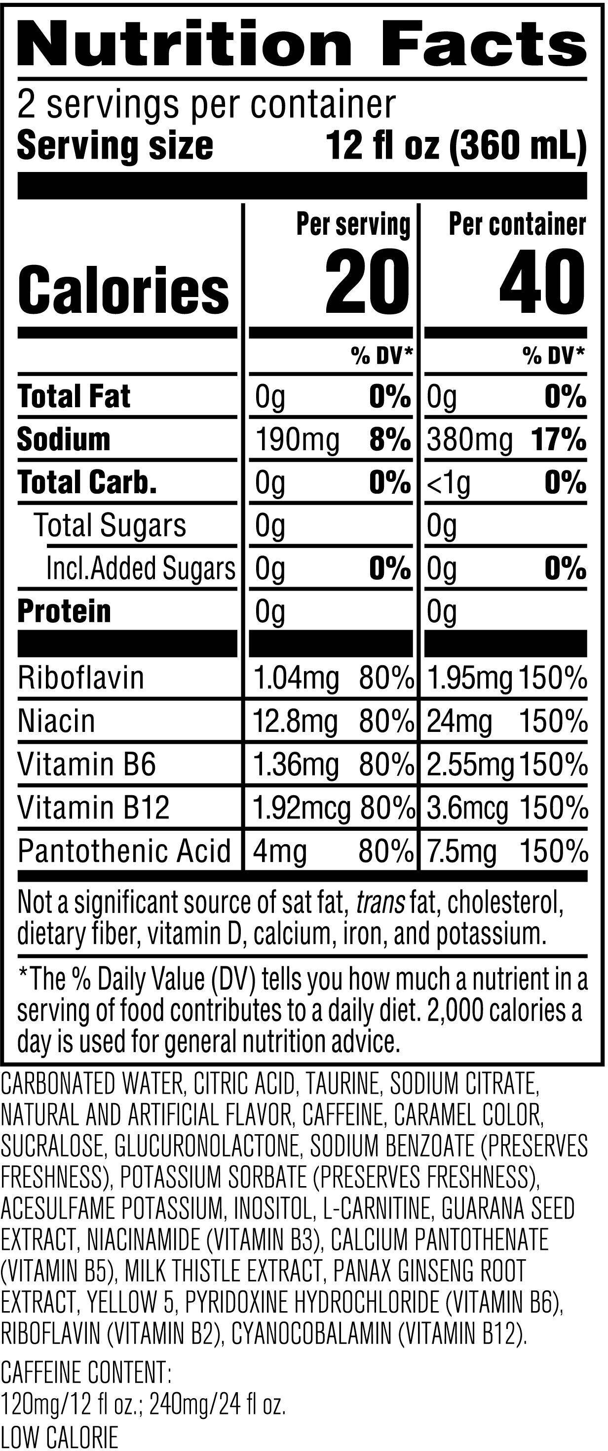 Rockstar Energy Sugar Free 24 oz