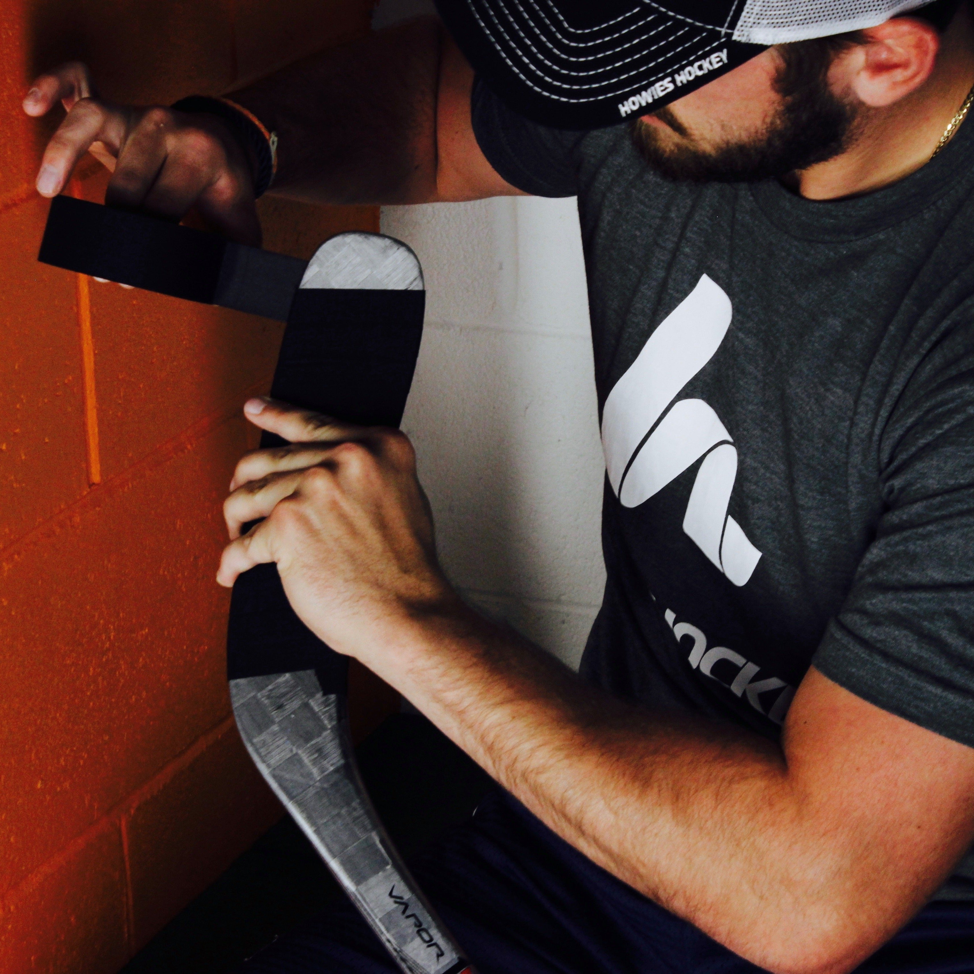 Howies 1.5" Black Cloth Hockey Tape