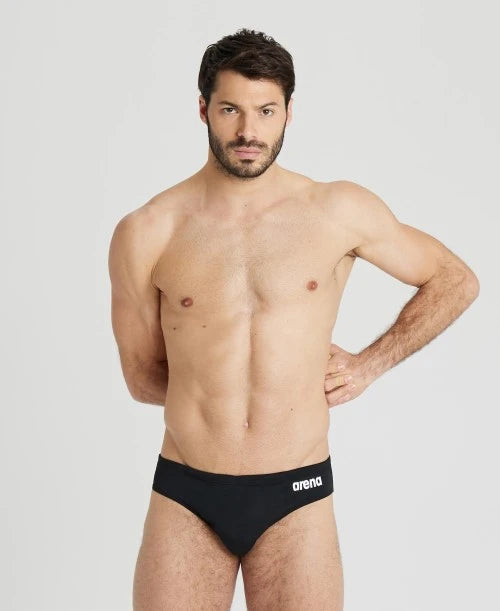 Men's Team Swim Brief Solid
