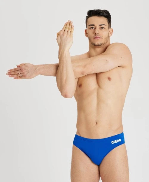Men's Team Swim Brief Solid