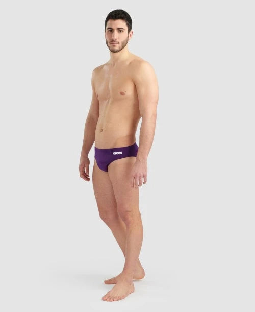Men's Team Swim Brief Solid