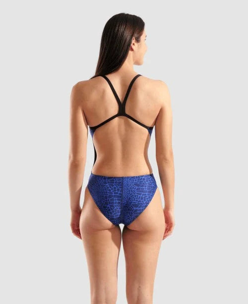 Women's Swimsuit arena Snakeskin Challenge Back