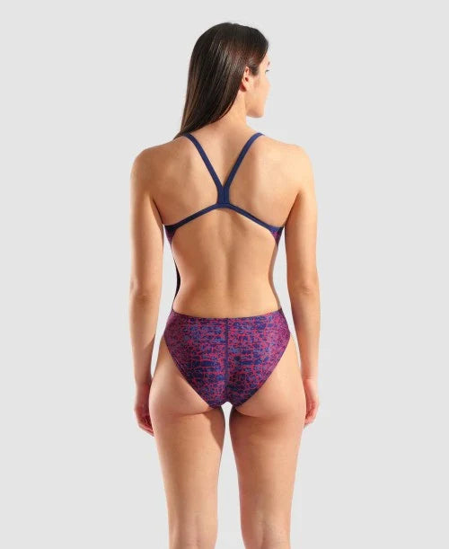 Women's Swimsuit arena Snakeskin Challenge Back