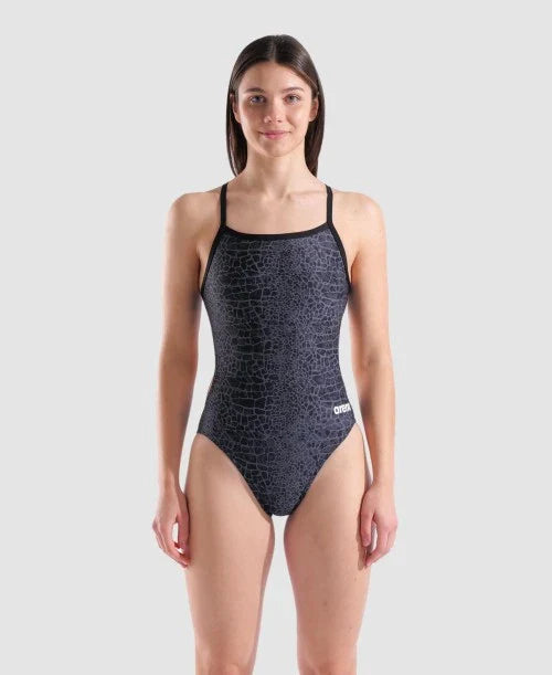 Women's Swimsuit arena Snakeskin Challenge Back