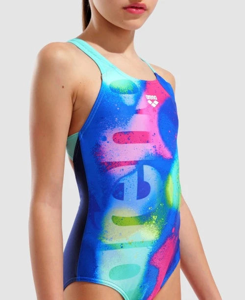 Girls' Swimsuit arena Spray Paint