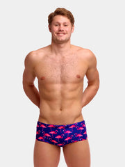Mens Sidewinder Trunks Flocked Up