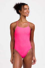 Brandon 2 Onesie Hot Pink