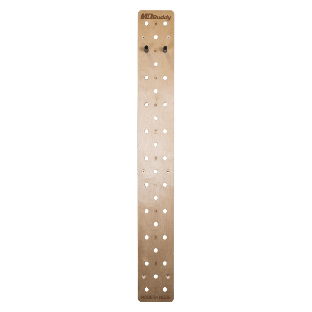 MD Buddy Wooden Peg Board - 7 FT x 1 FT