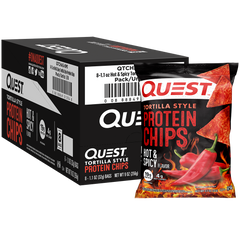 Hot & Spicy Tortilla Style Protein Chips